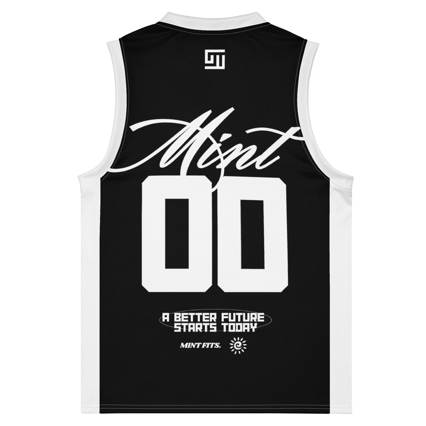 Mint Jet Black Jersey