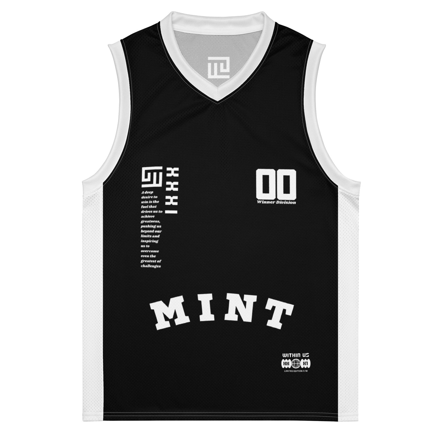 Mint Jet Black Jersey