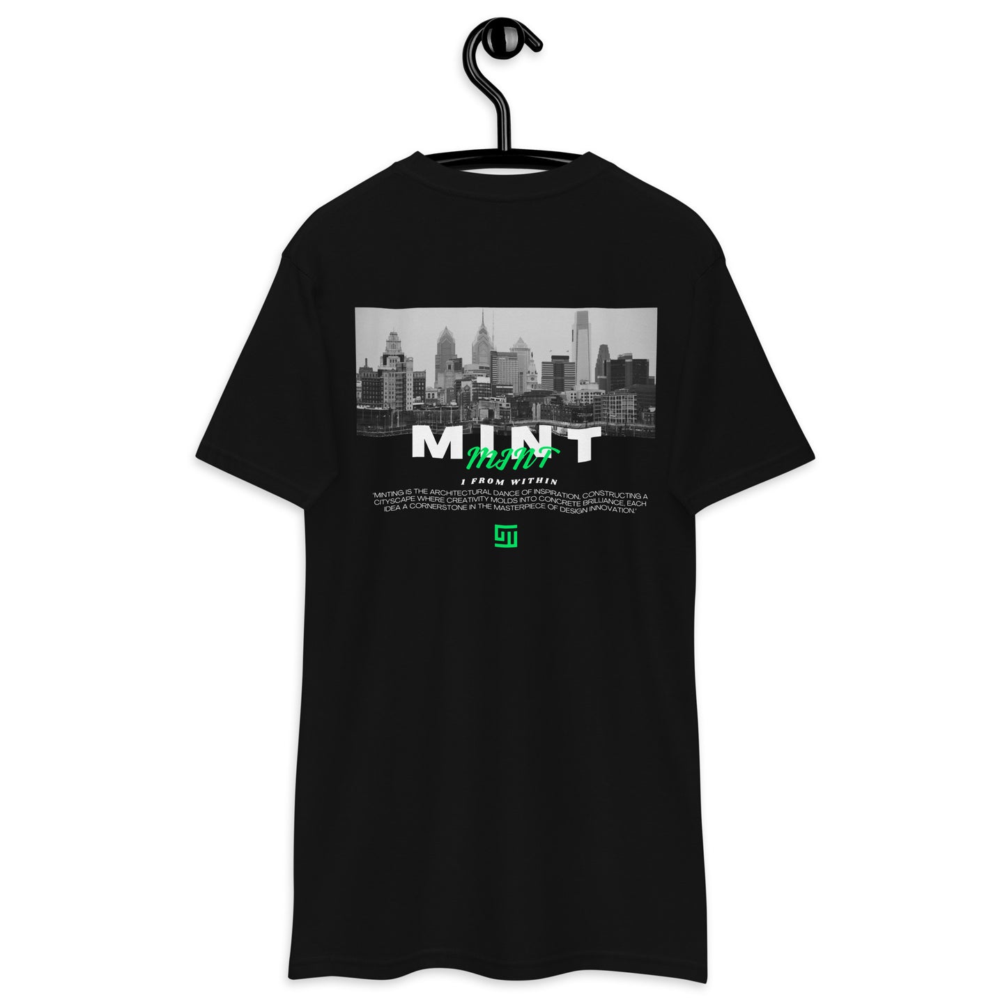 Mint Heavyweight Kelly Green City Tee