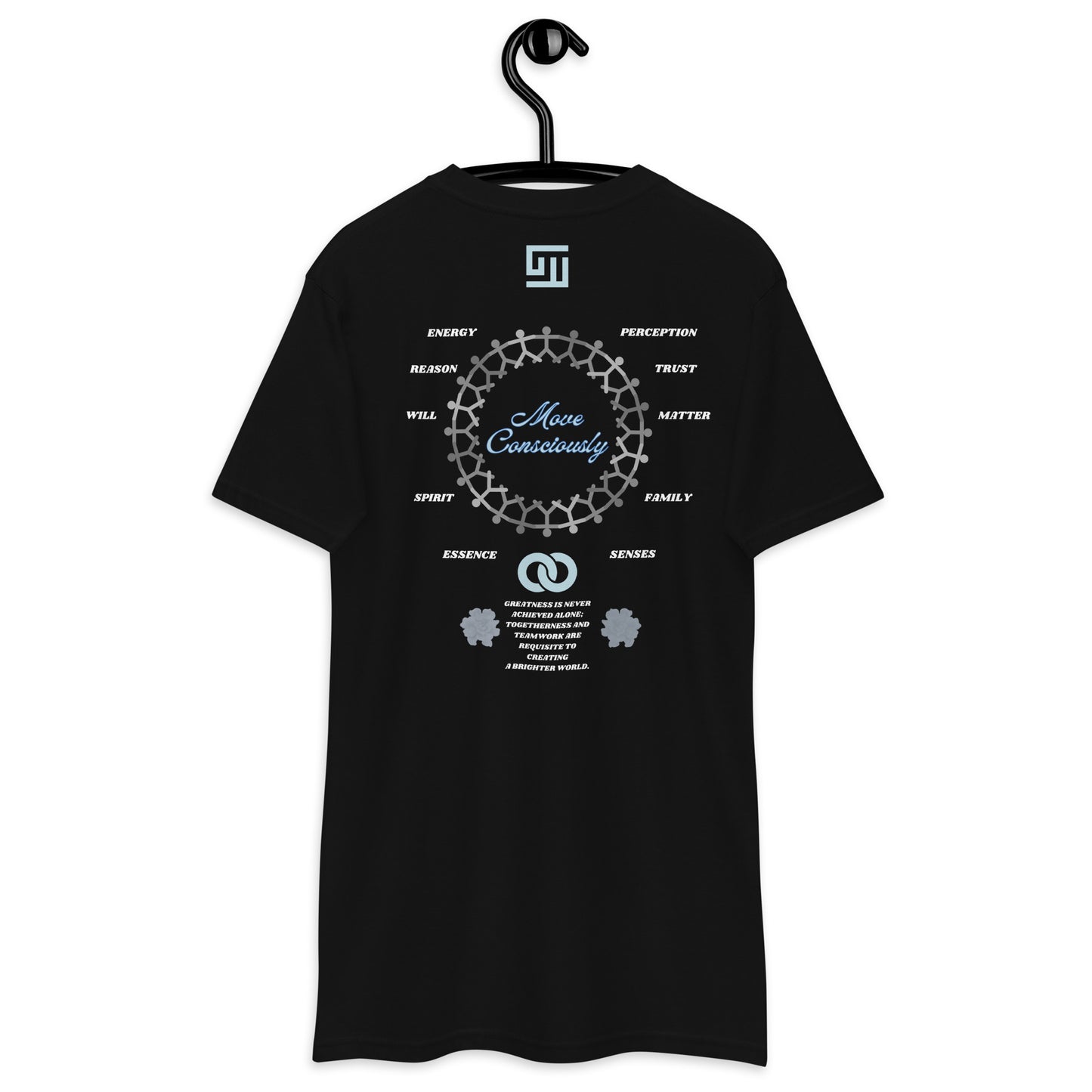 Mint Heavyweight Conscious Moves Tee
