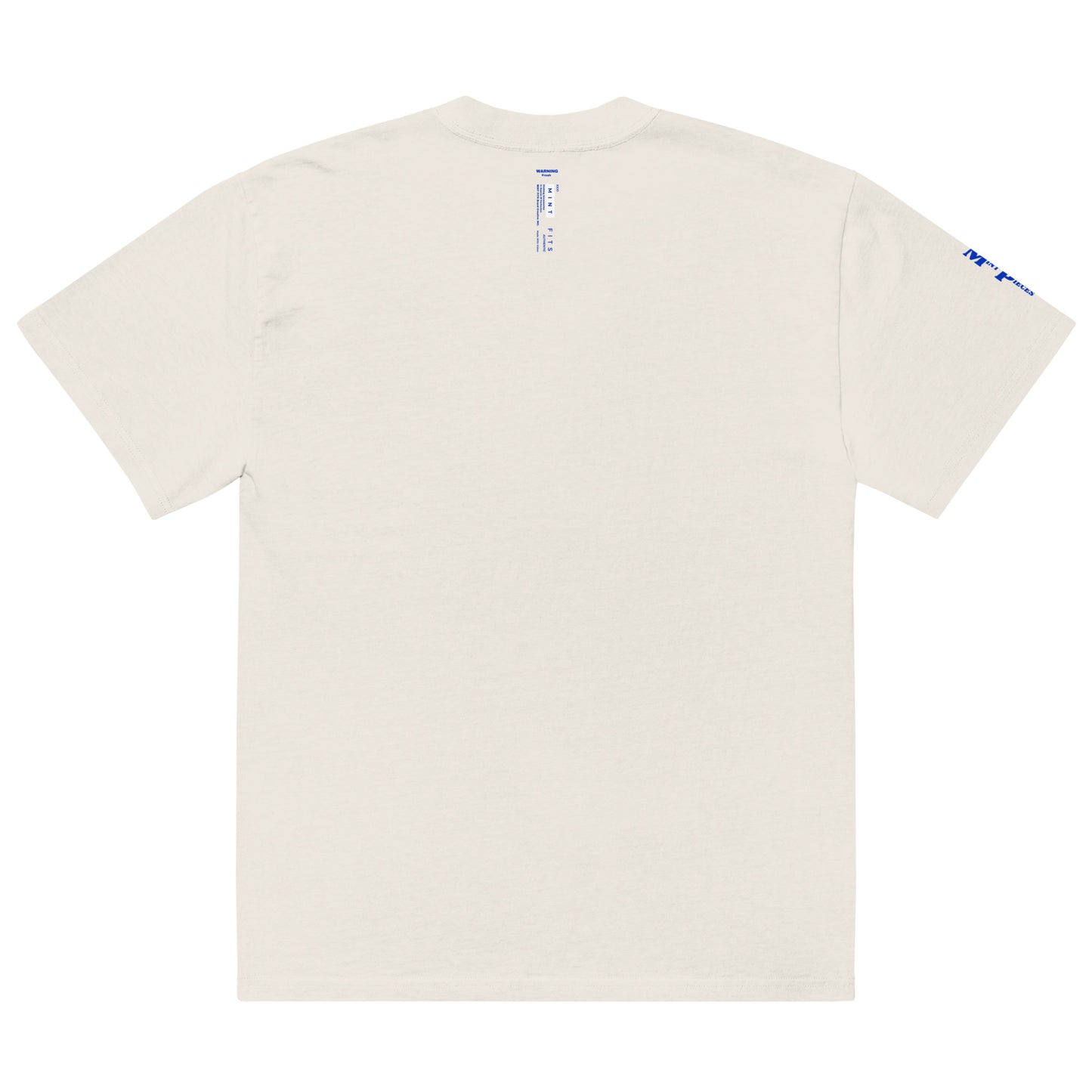Mint Oversized Heavyweight faded Ivory Masterfull Tee
