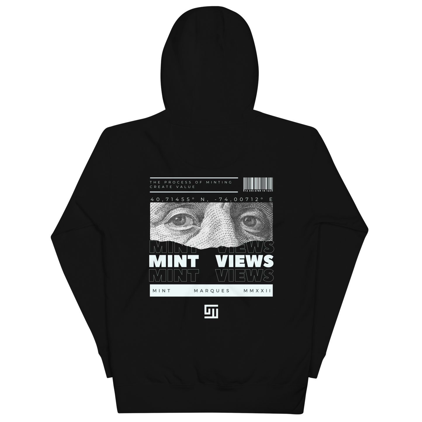 Mint Heavy-Blend Benjamin Views Hoodie