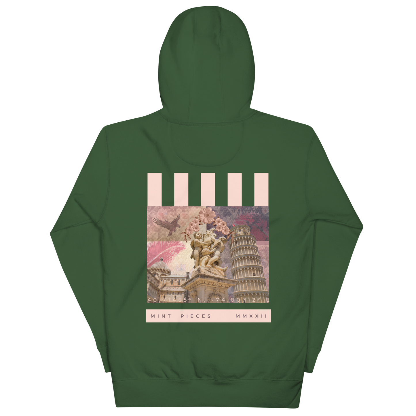 Mint Heavy-Blend Roma Hoodie