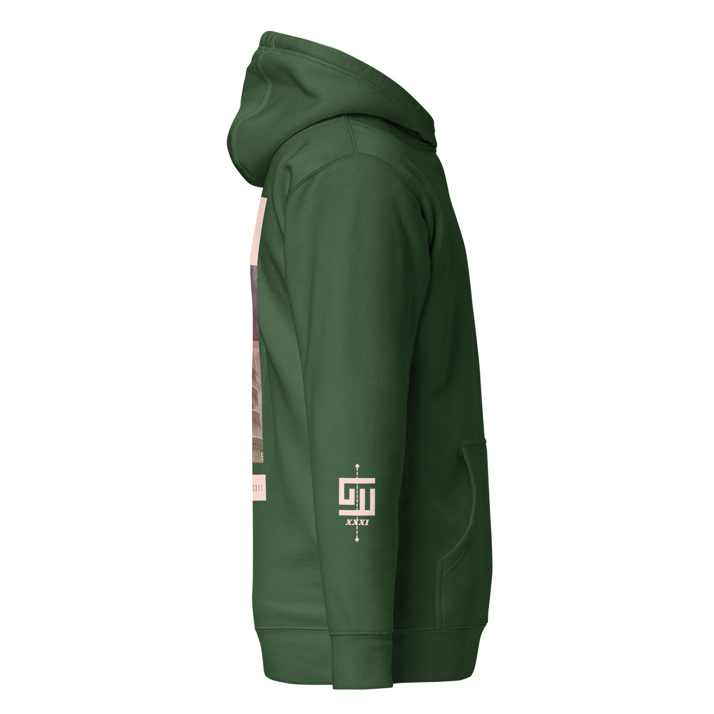 Mint Heavy-Blend Roma Hoodie