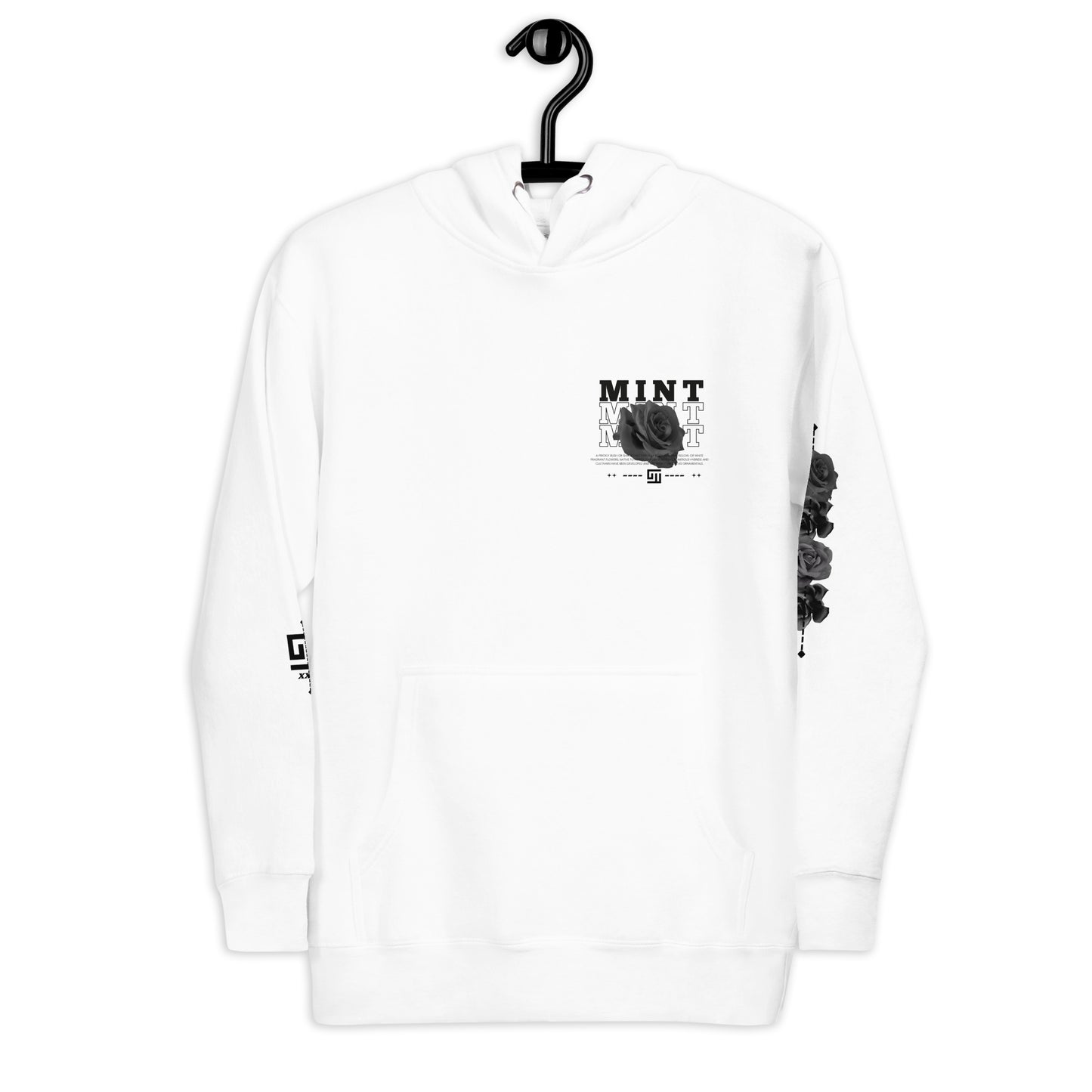 Mint Heavy-Blend Winter Roses Hoodie