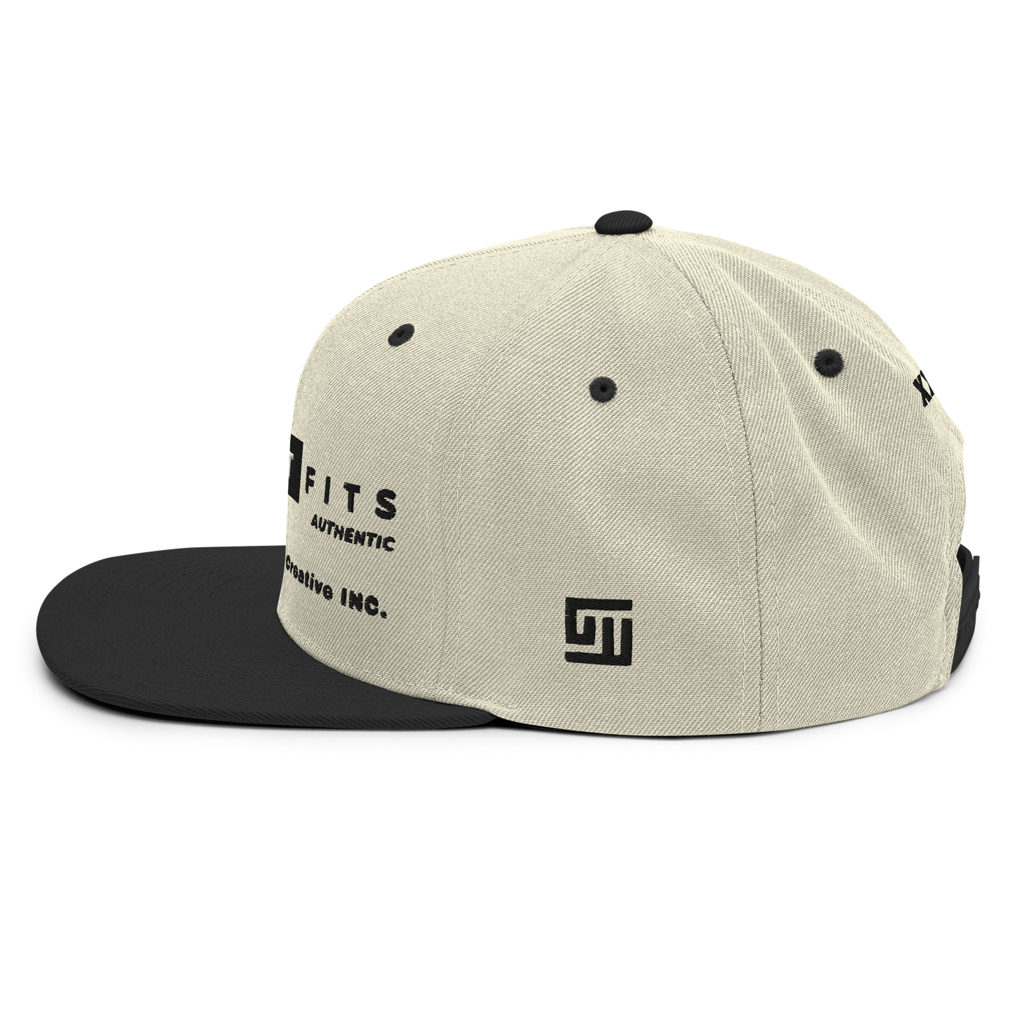 Mint Label Bone White Snapback