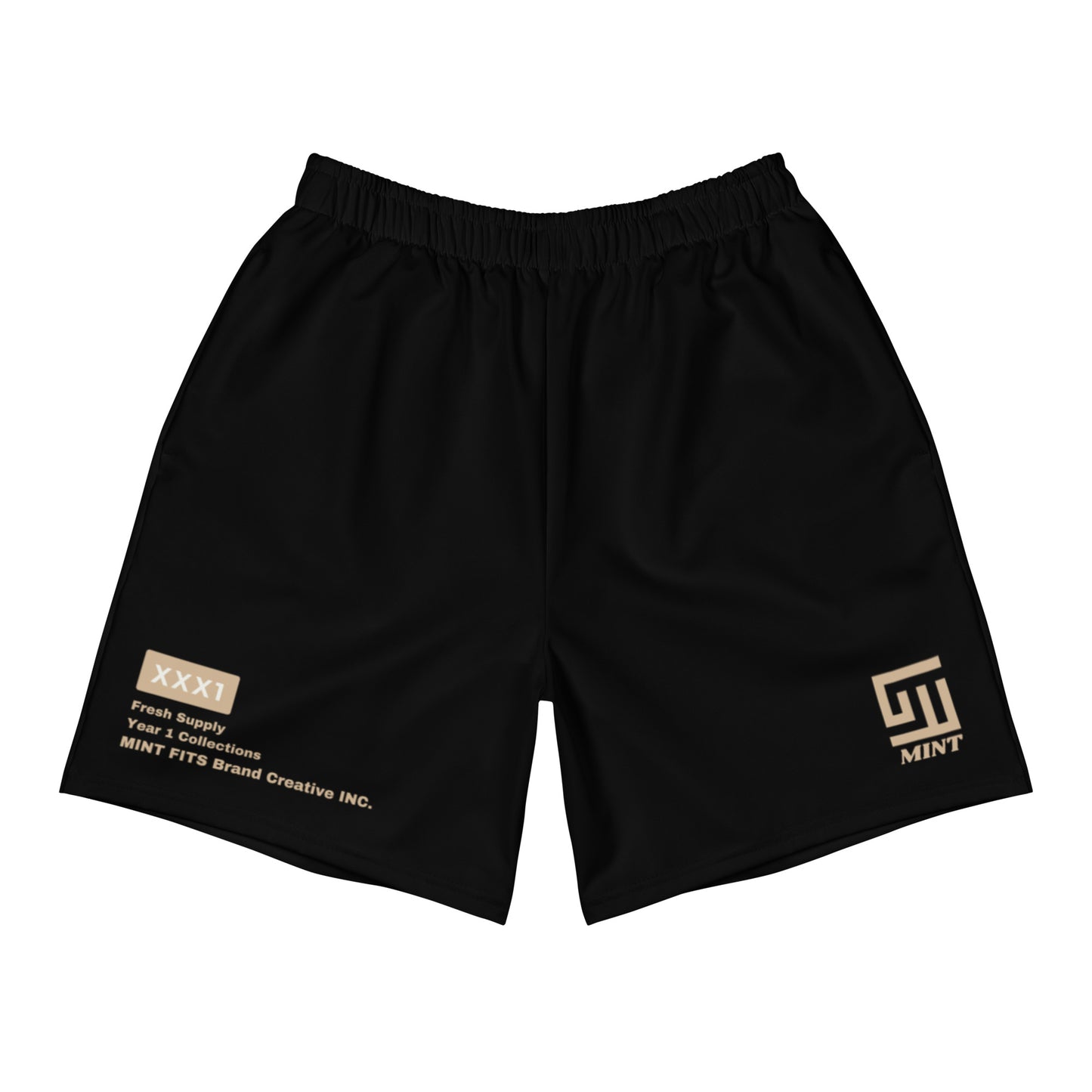 Mint Dry-Fit Athletic Label Shorts