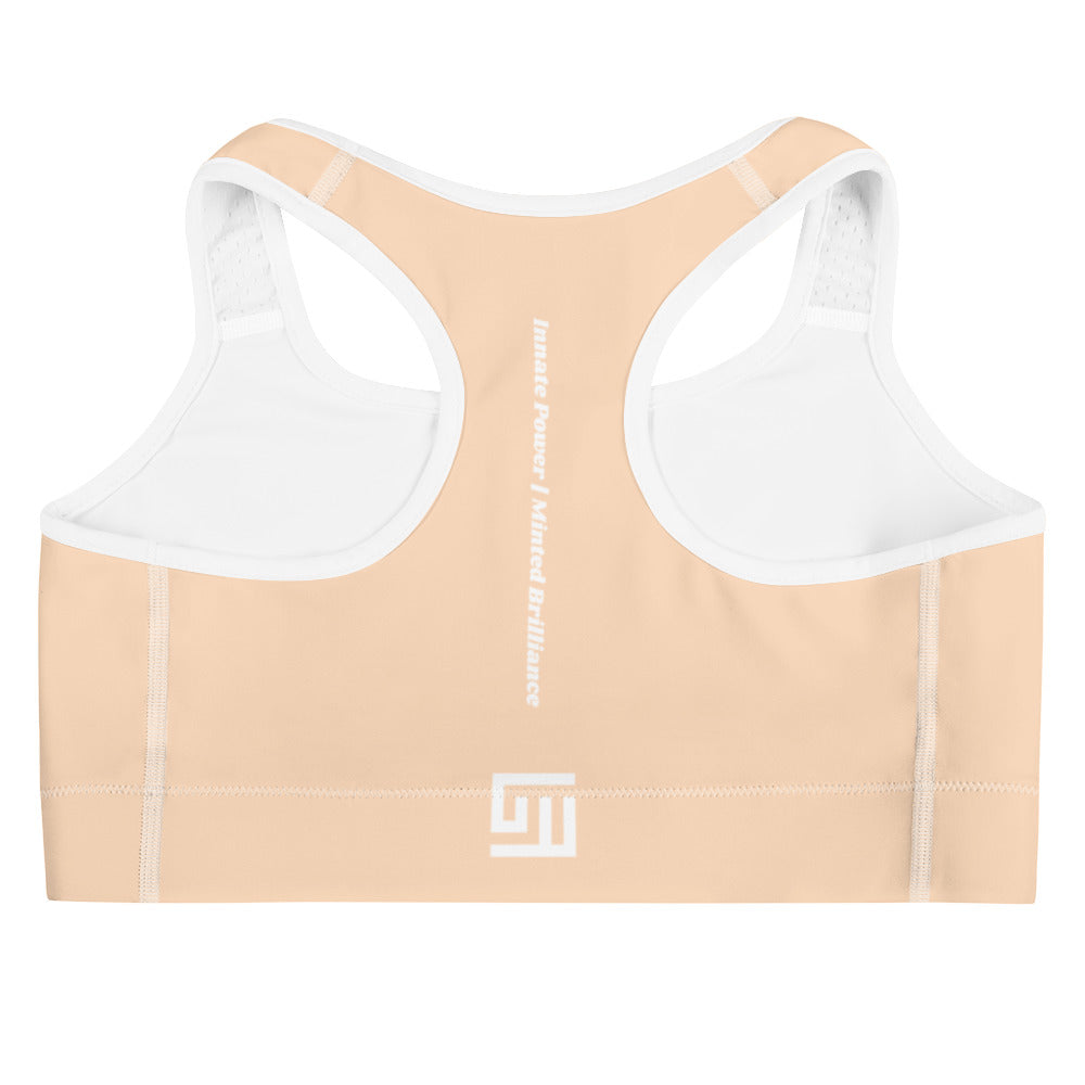 Mint peach Sports bra