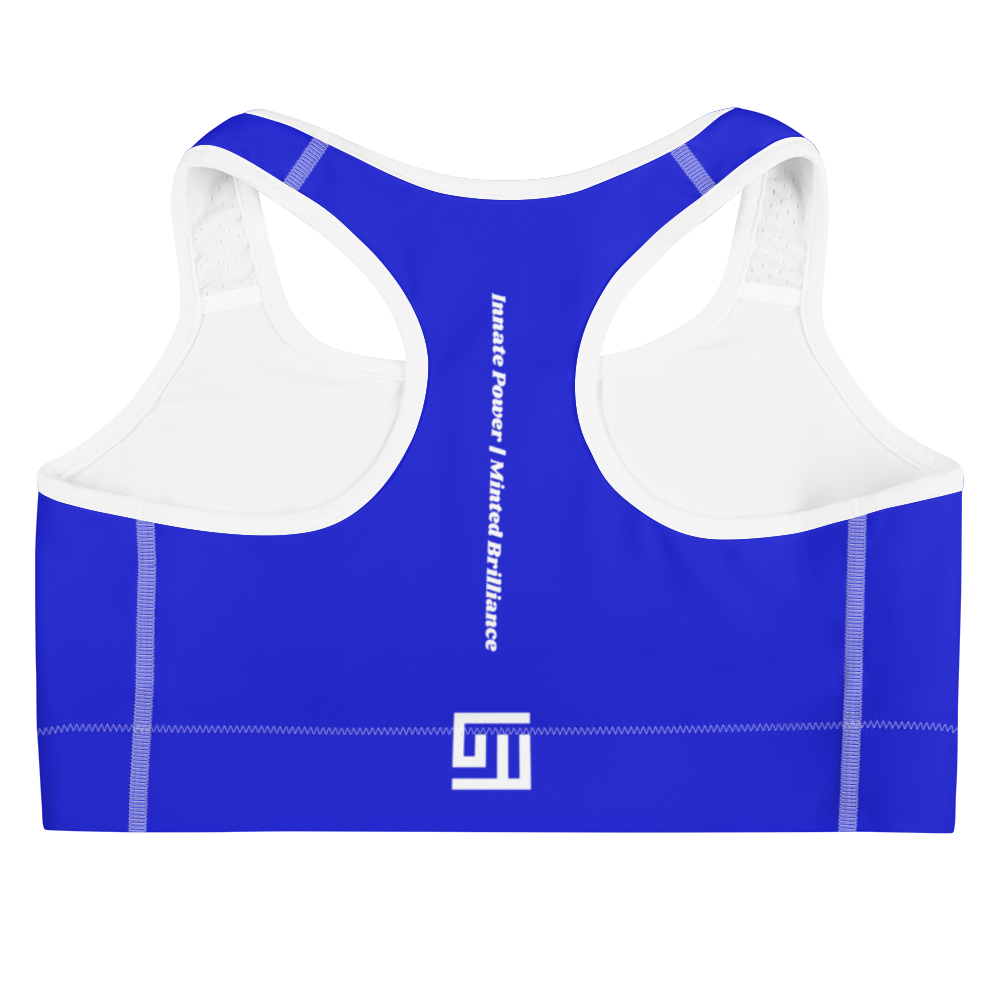 Mint Royal blue Sports bra