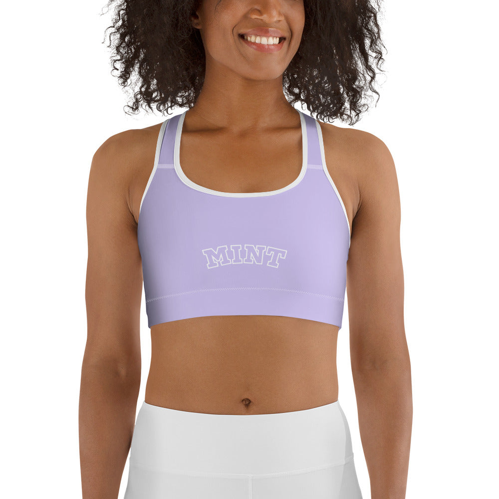 Mint Lavender Sports bra