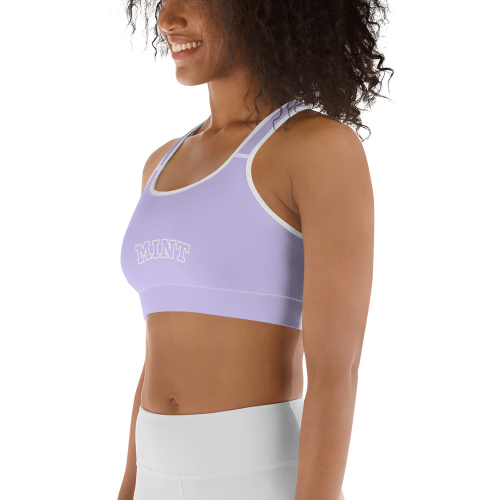 Mint Lavender Sports bra