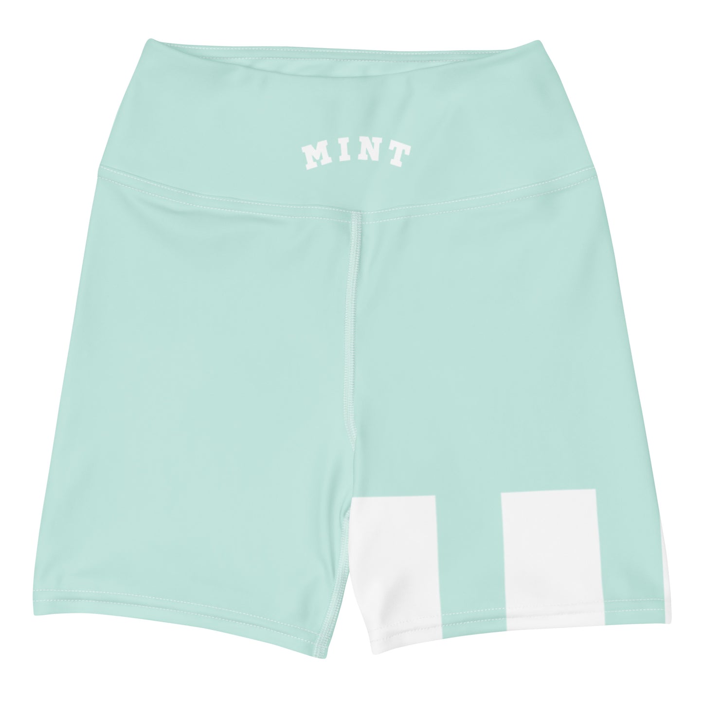 Mint Soft-blend Athletic Yoga Shorts