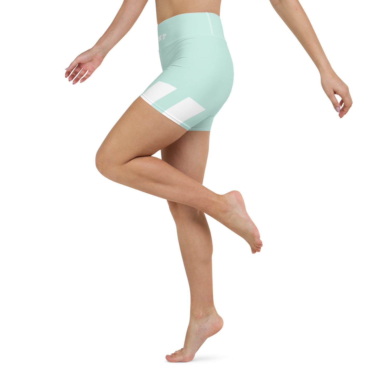 Mint Soft-blend Athletic Yoga Shorts