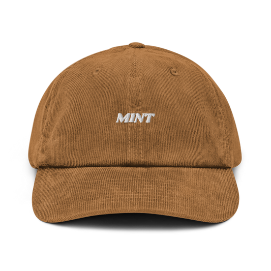 Mint Caramel Classic Corduroy hat