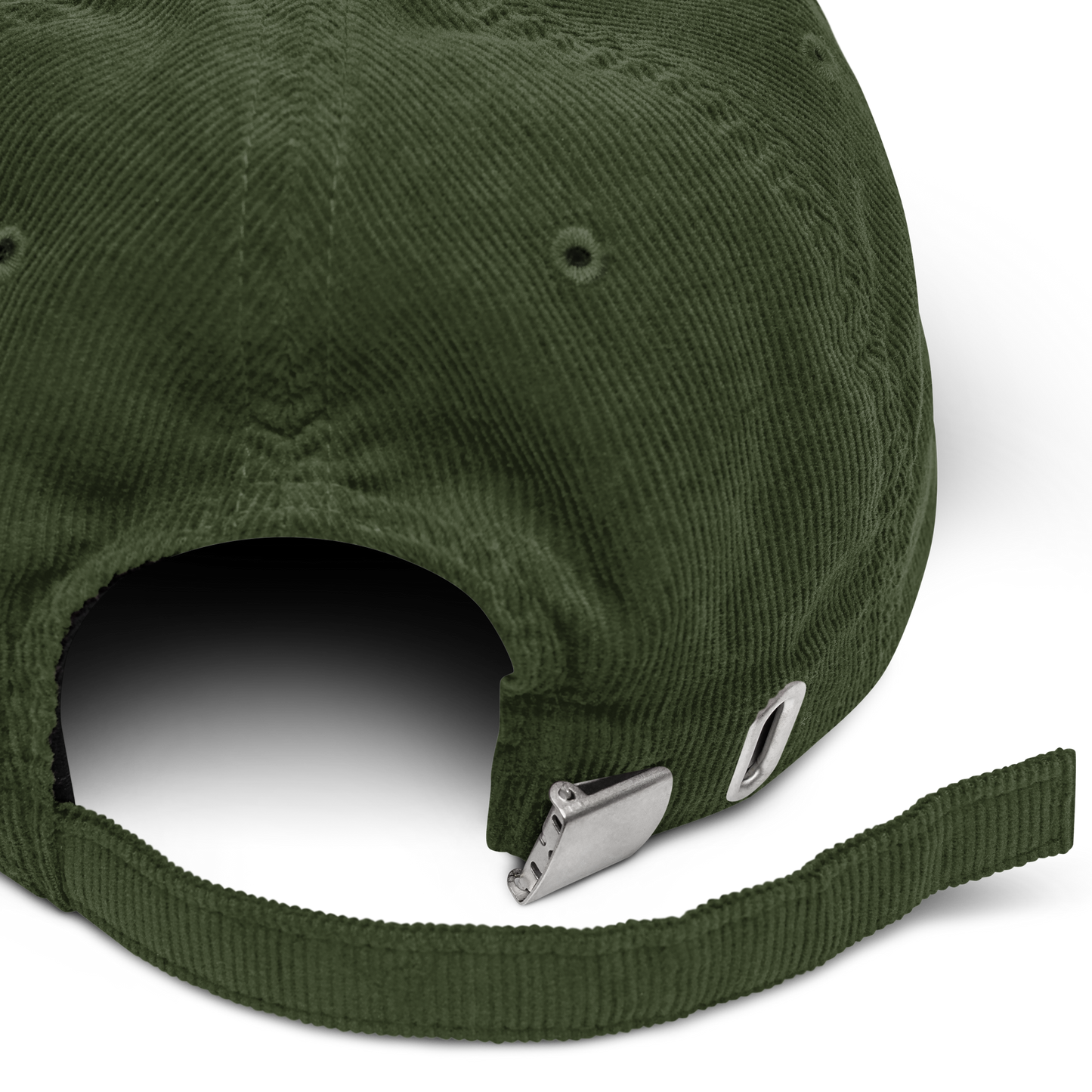 Mint Olive Green Classic Corduroy hat