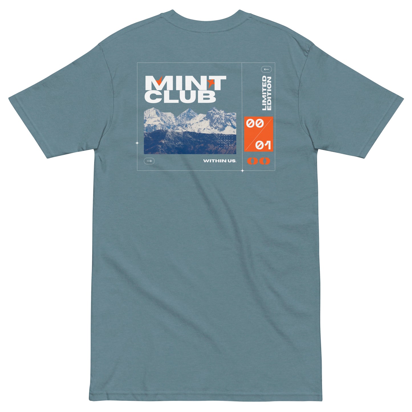 Mint Heavyweight Cold Club Agave Tee