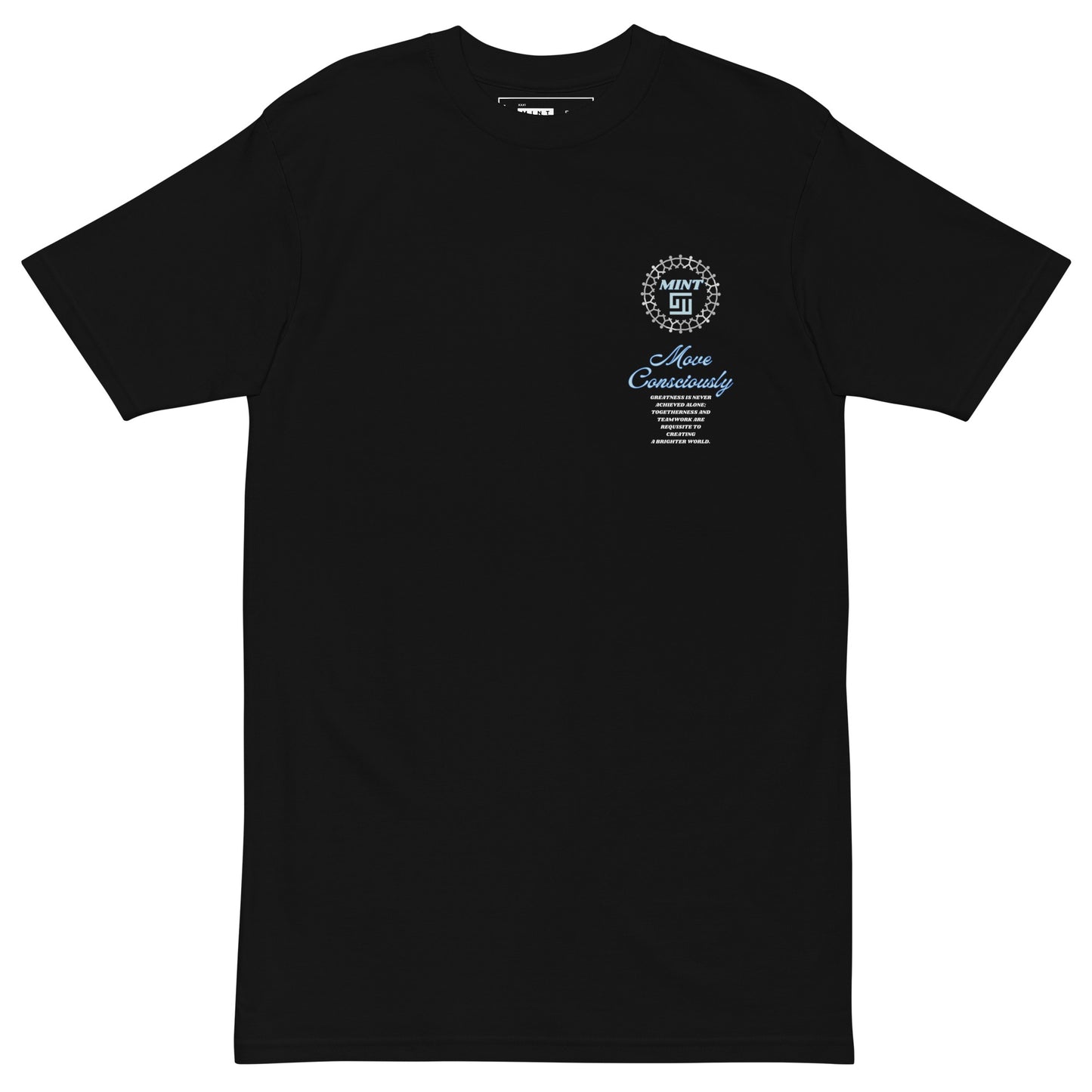 Mint Heavyweight Conscious Moves Tee