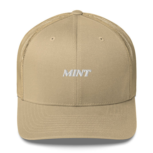 Mint Mesh Trucker Cap