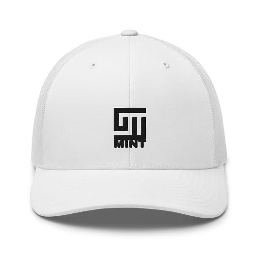 Mint Labyrinth Logo Trucker Cap