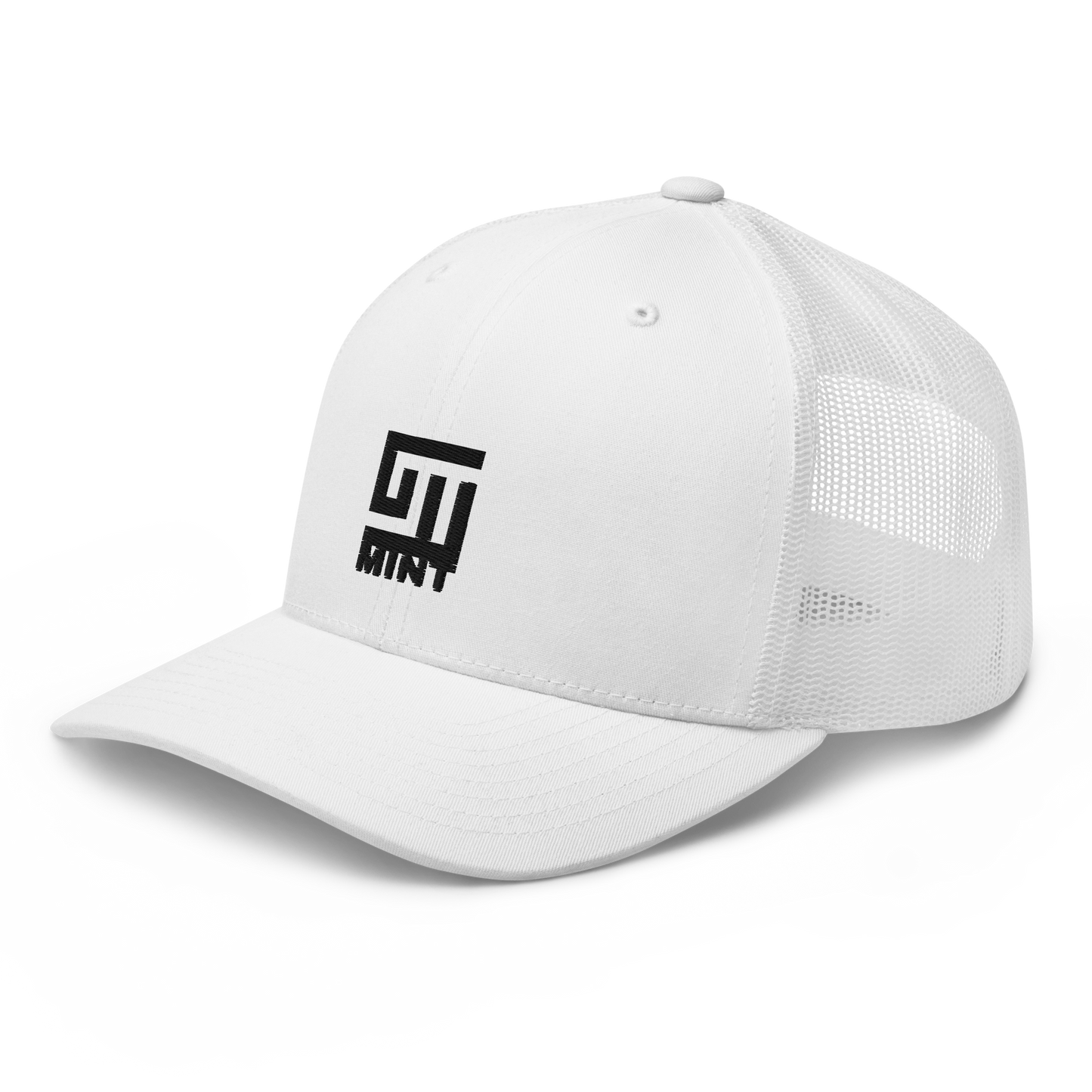 Mint Labyrinth Logo Trucker Cap