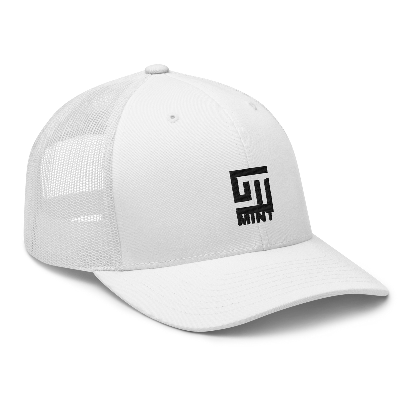 Mint Labyrinth Logo Trucker Cap