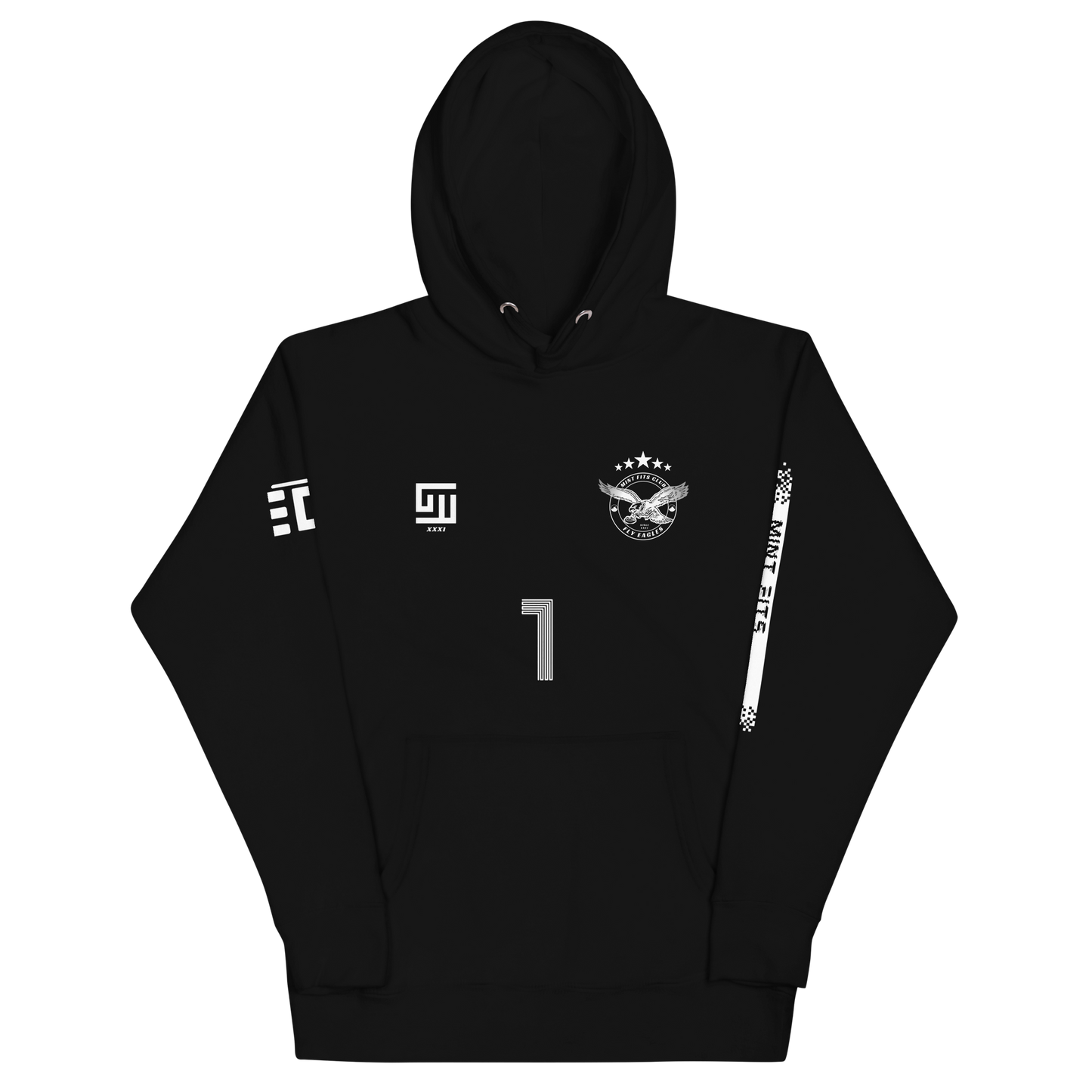 Mint Eagles Premium Hoodie