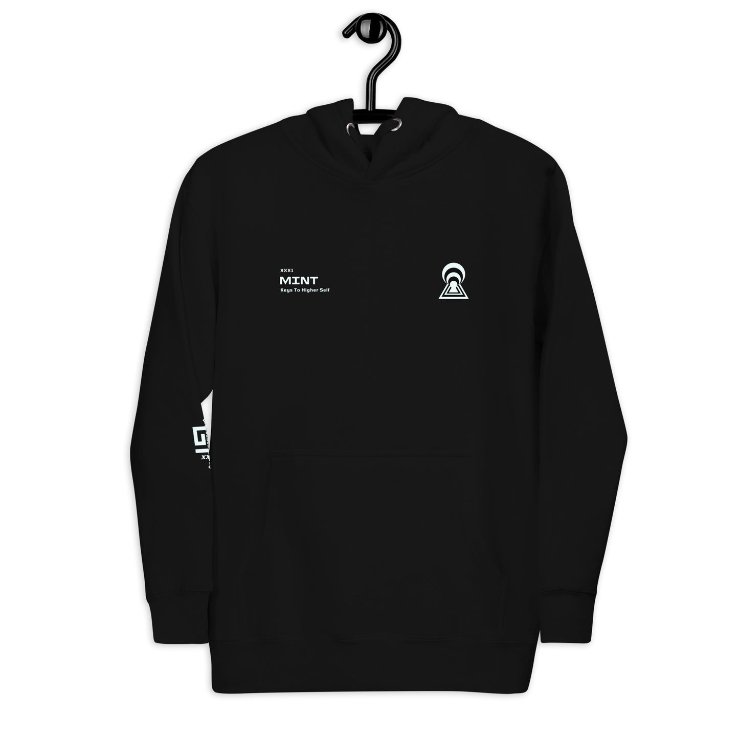 Mint Heavy-Blend Keys Editions Black Hoodie