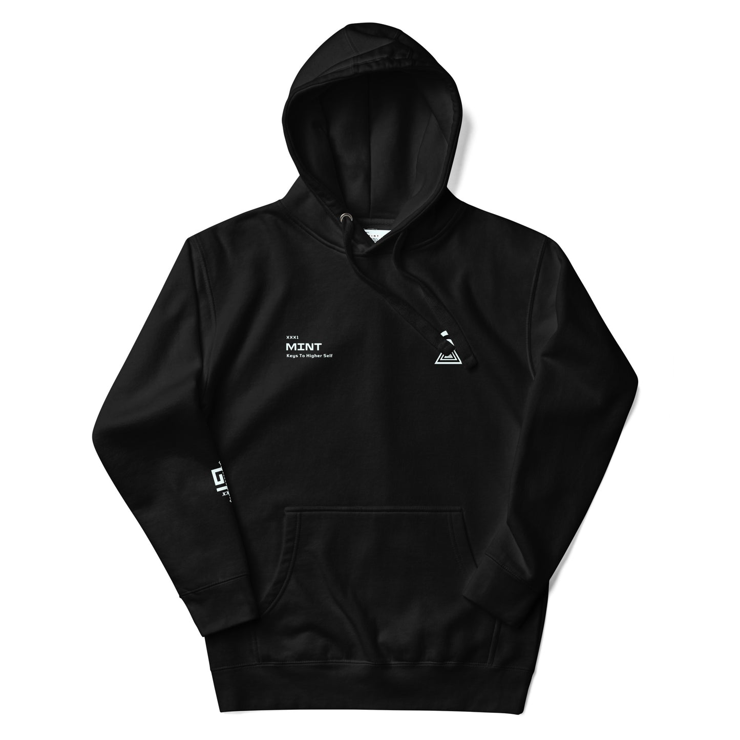 Mint Heavy-Blend Keys Editions Black Hoodie