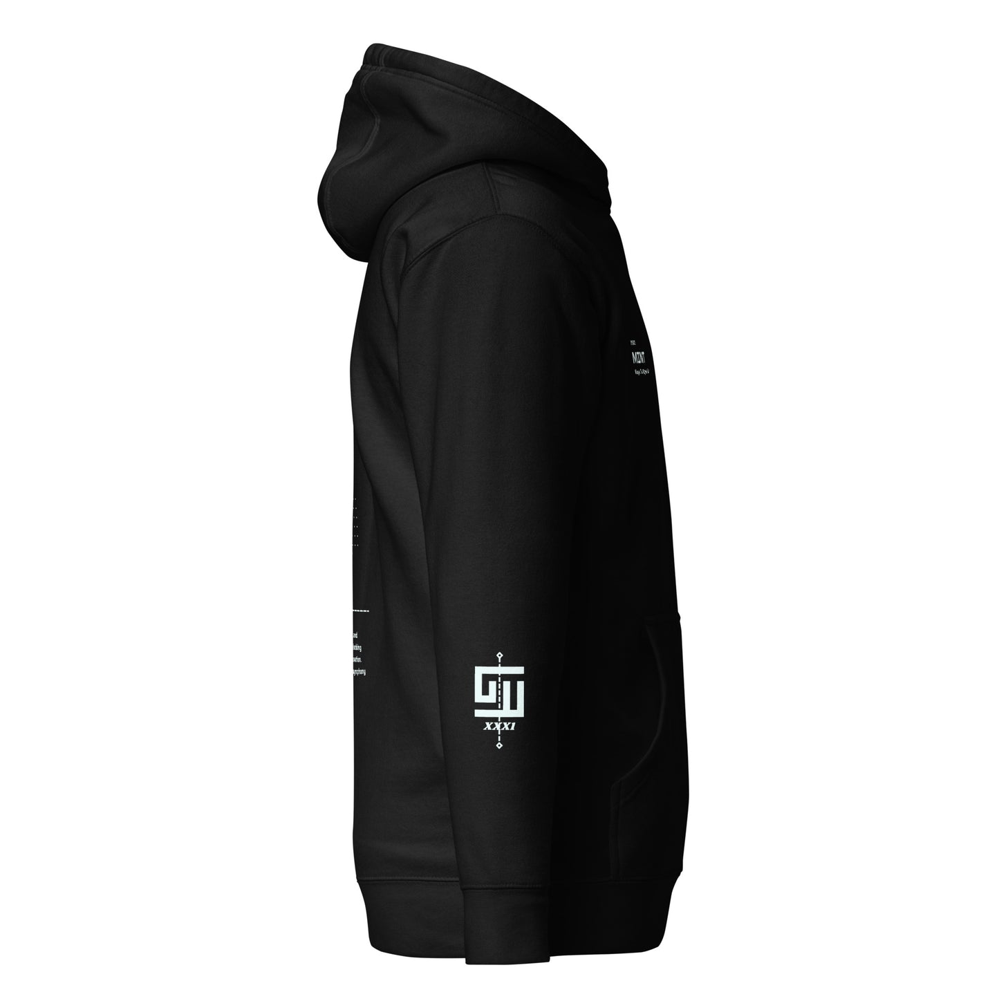 Mint Heavy-Blend Keys Editions Black Hoodie