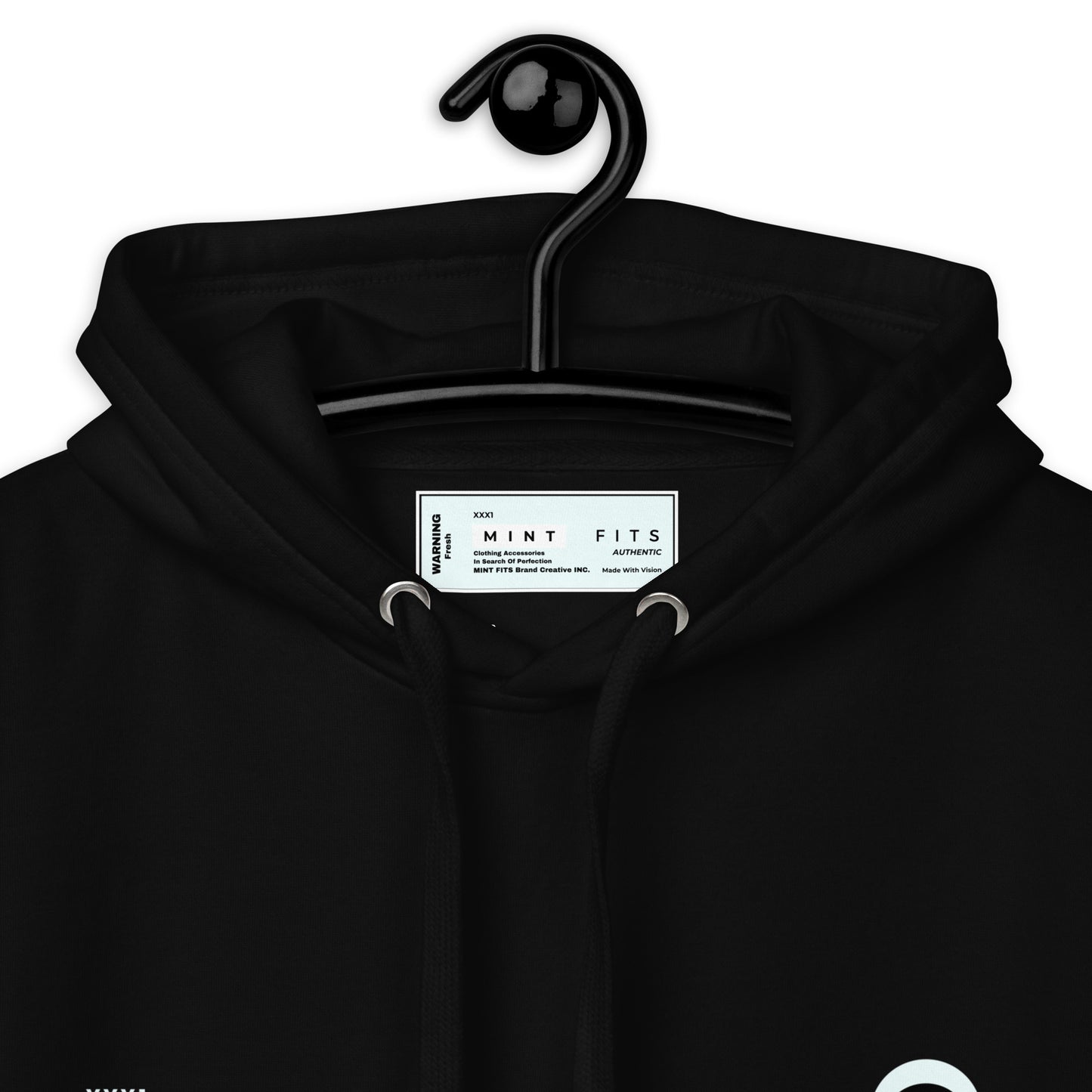 Mint Heavy-Blend Keys Editions Black Hoodie