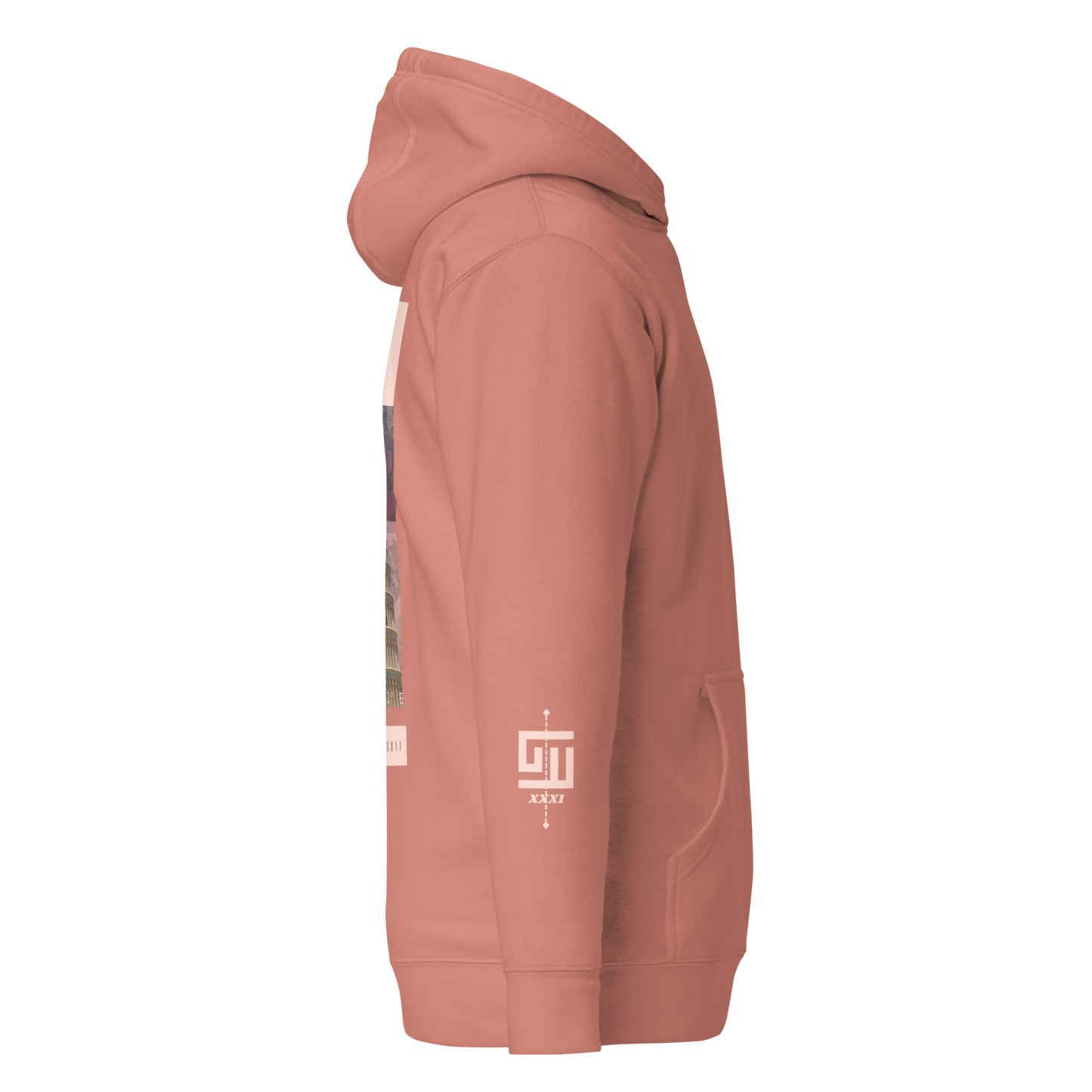 Mint Roma Rose Premium Hoodie