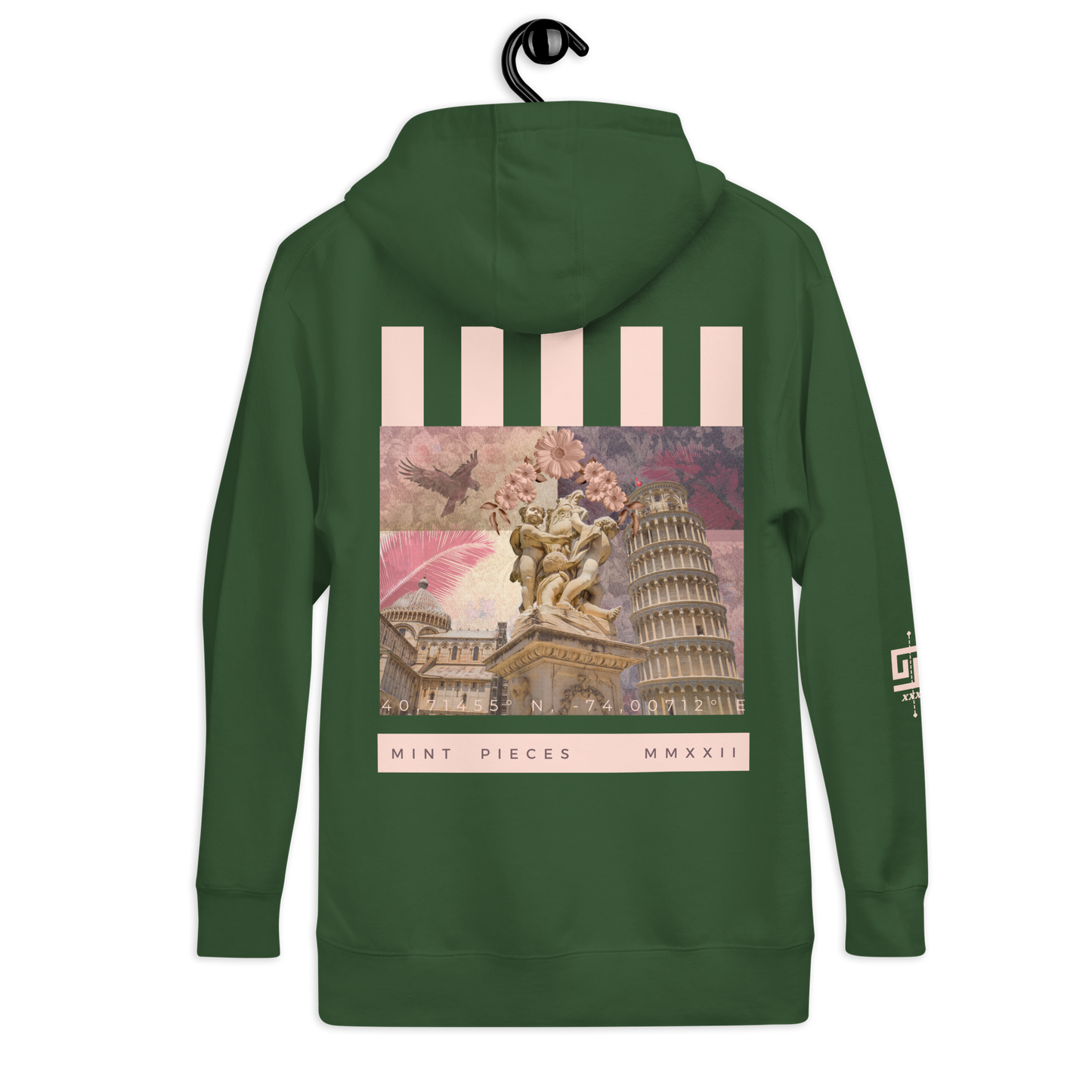 Mint Heavy-Blend Roma Hoodie