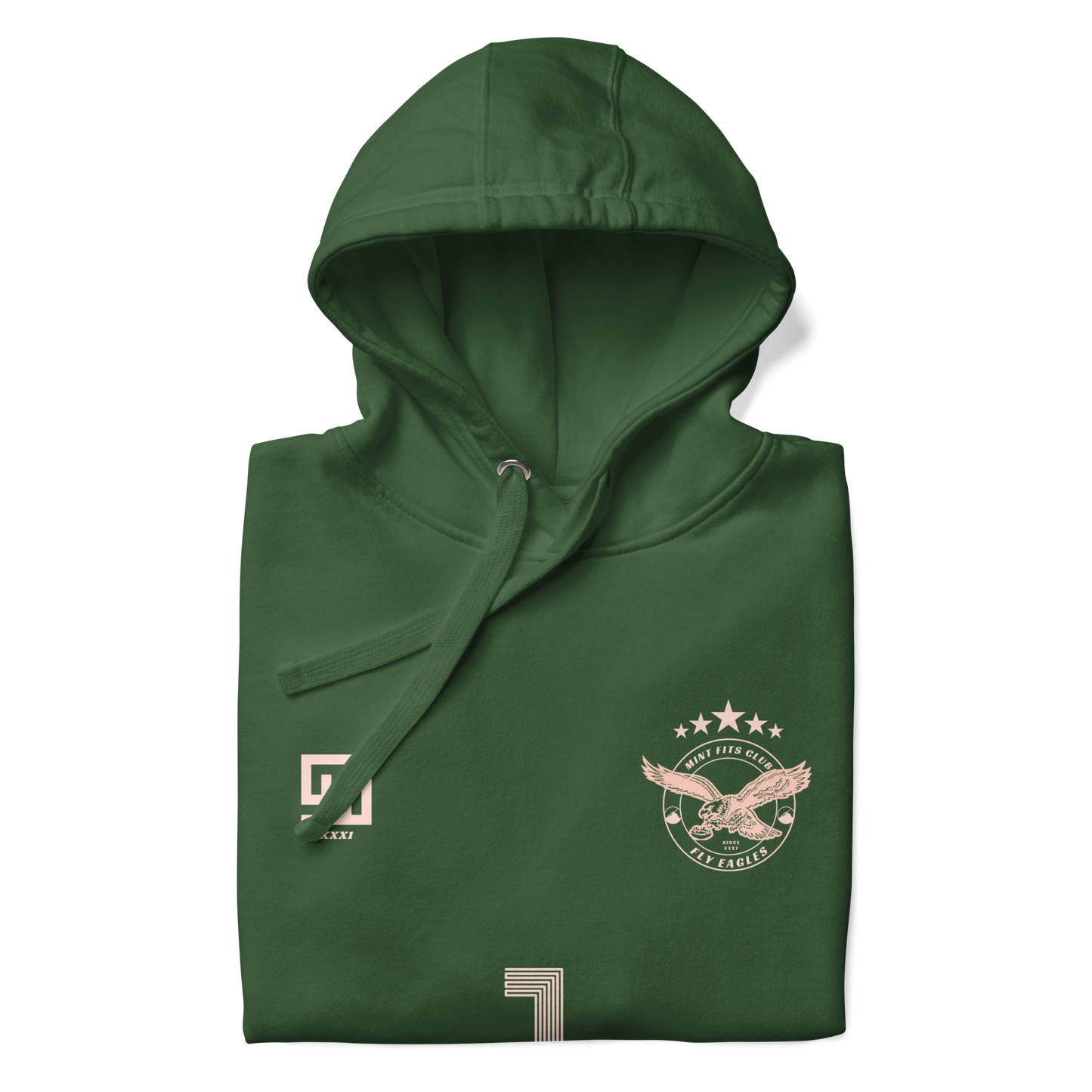 Mint Eagles Premium Hoodie