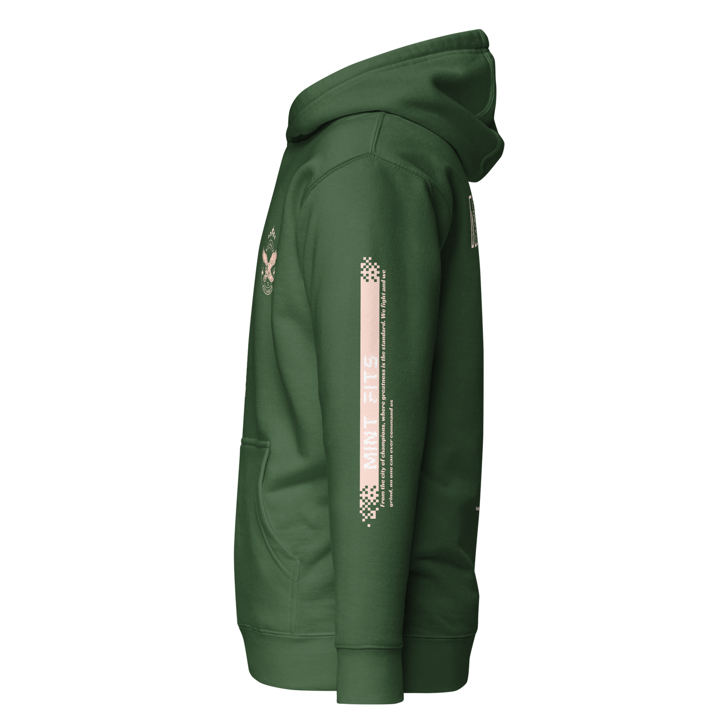 Mint Eagles Premium Hoodie