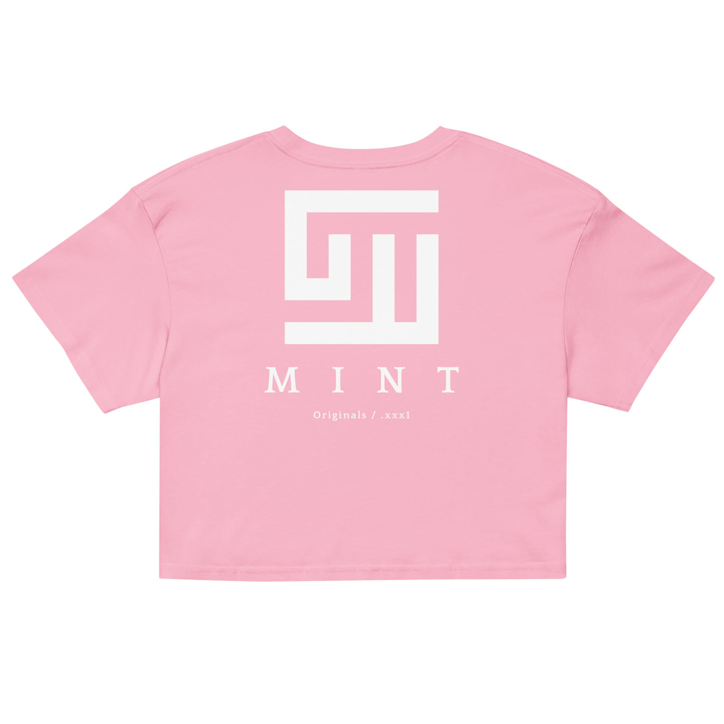Mint Soft Combed crop top