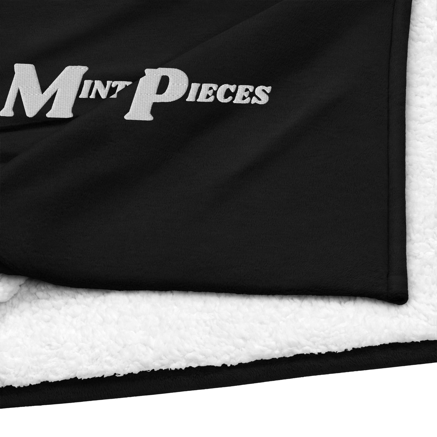 Mint Pieces Premium sherpa blanket