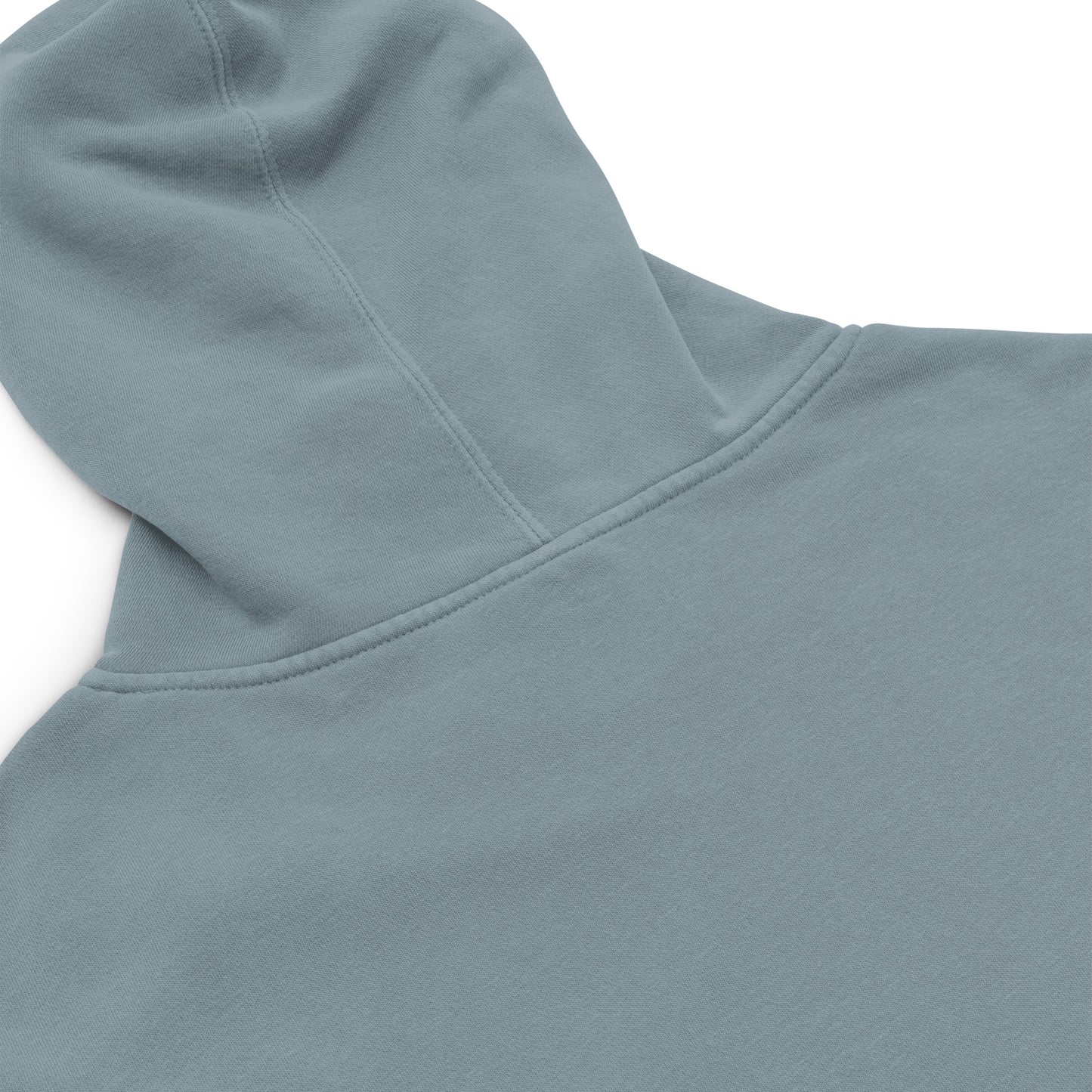 Mint Embroidery Pigment-dyed Hoodie