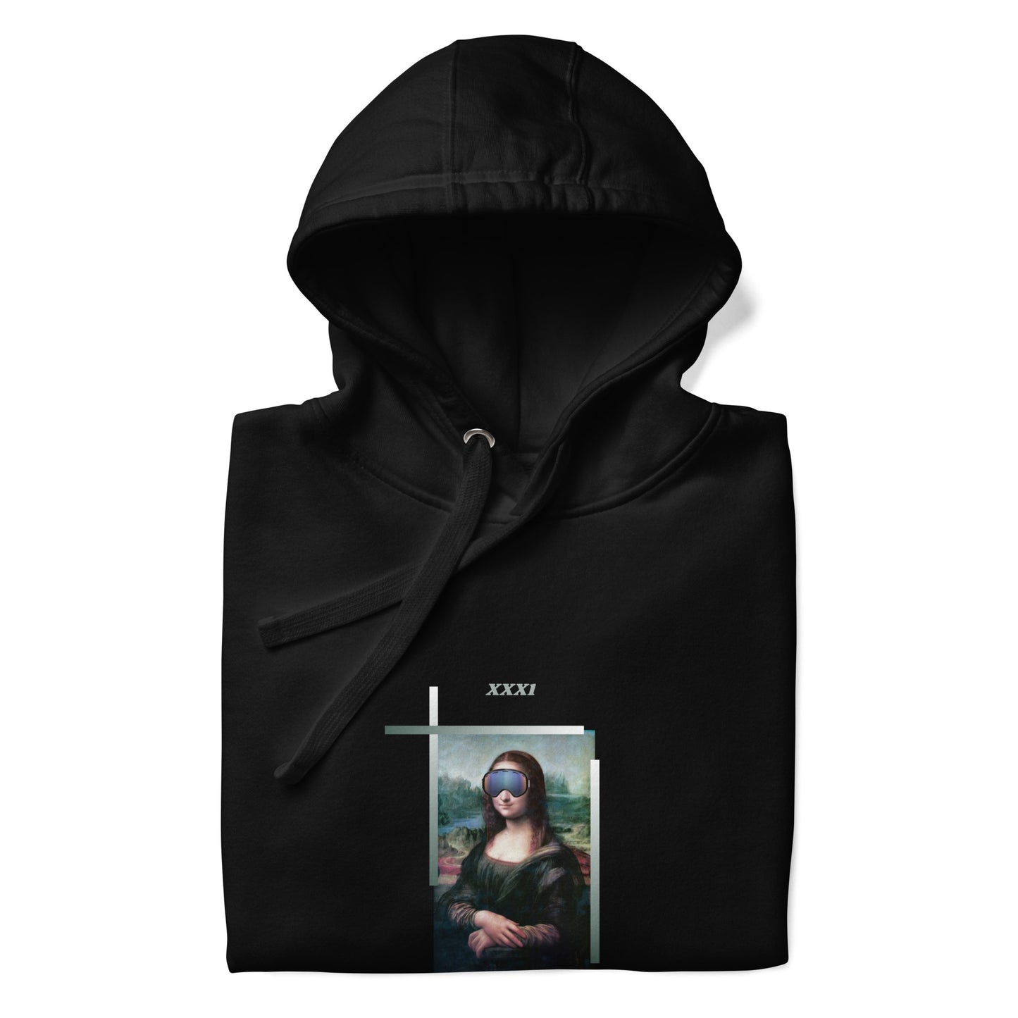 Mint Heavy-Blend Mona Lisa Shreds Hoodie